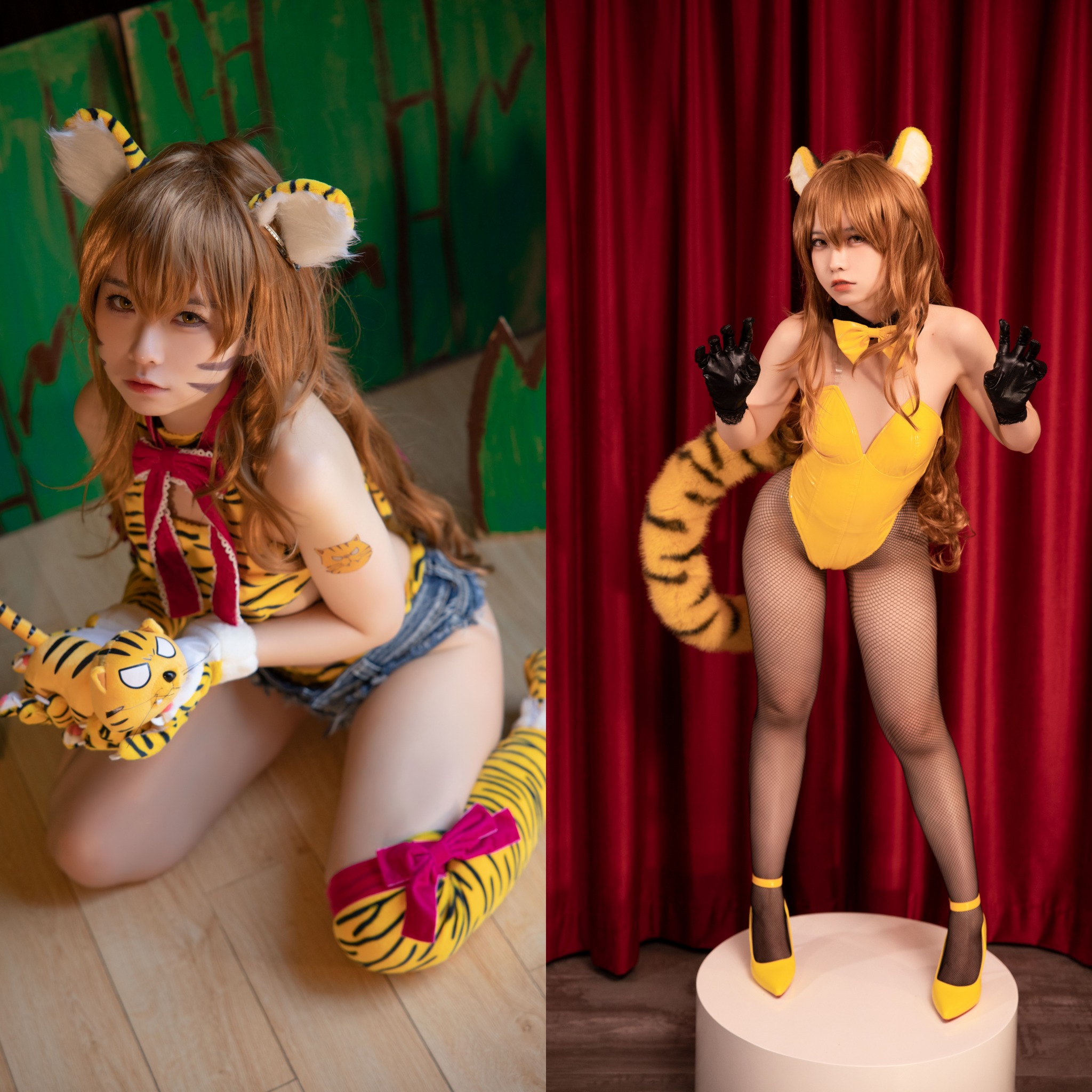 图片[1]-G44不会受伤 – NO.190 Aisaka Taiga 虎虎出虎虎 [36P]-XikXak